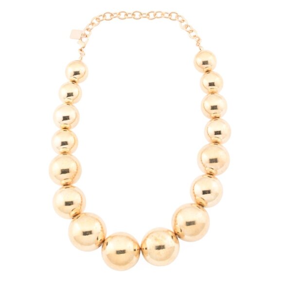 DANNIJO Gold Ezra Ball Link Necklace - Picture 1 of 2